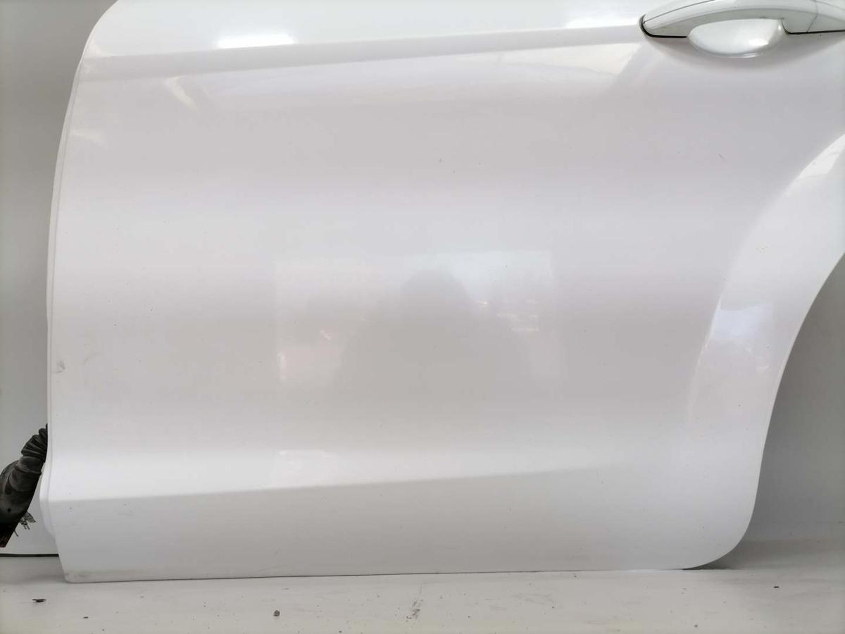 Ford Focus 2 DA3 original T&uuml;r hinten links Frost Wei&szlig; Kombi Tunier Facelift Bj.2008